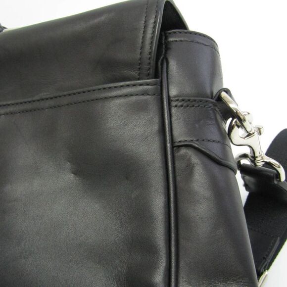 Coach Black Leather Briefcase Bag (Pre-Owned) - Picture 9 of 15